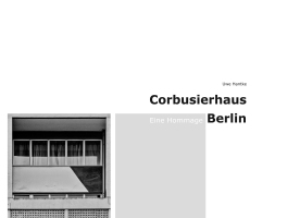 Bildband Corbusierhaus Hantke FineArt Photography